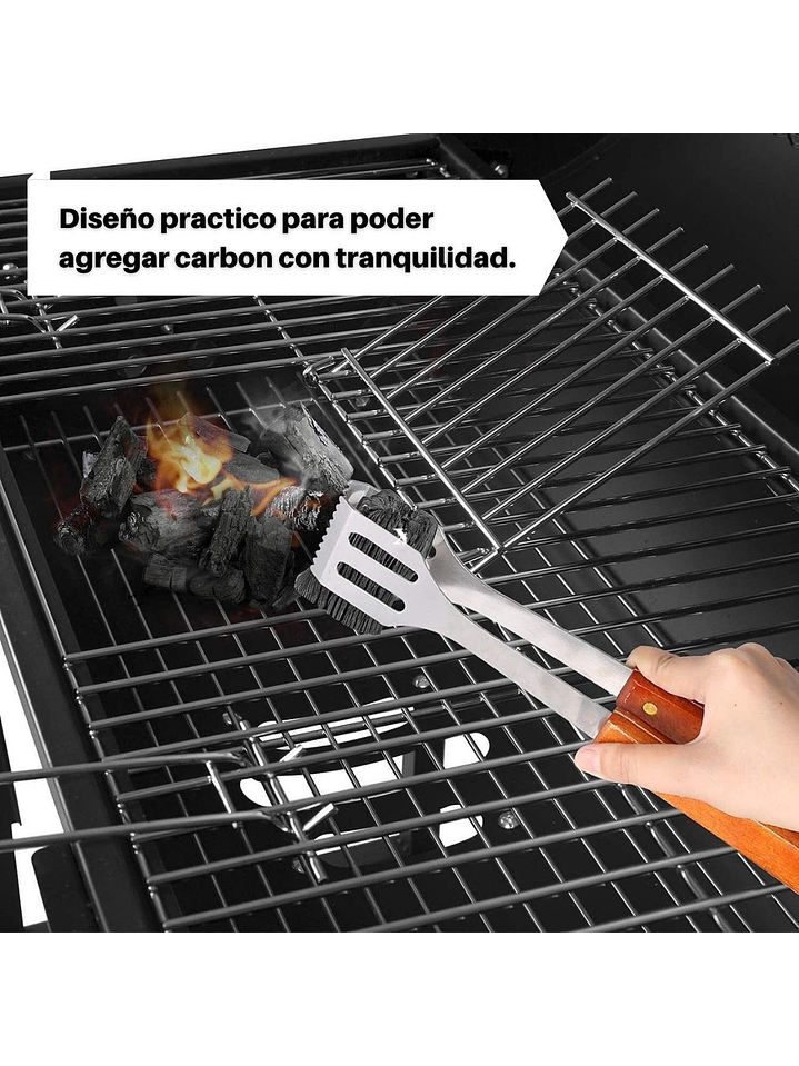 Parrilla A Carbon Modelo Quebracho 7