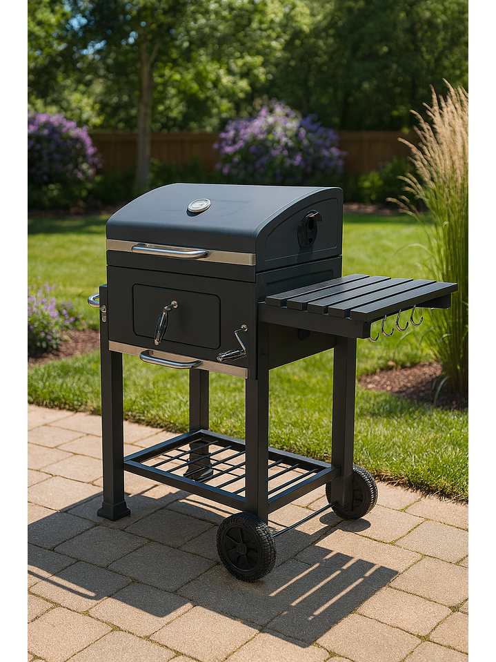 Parrilla A Carbon Modelo Roble 1