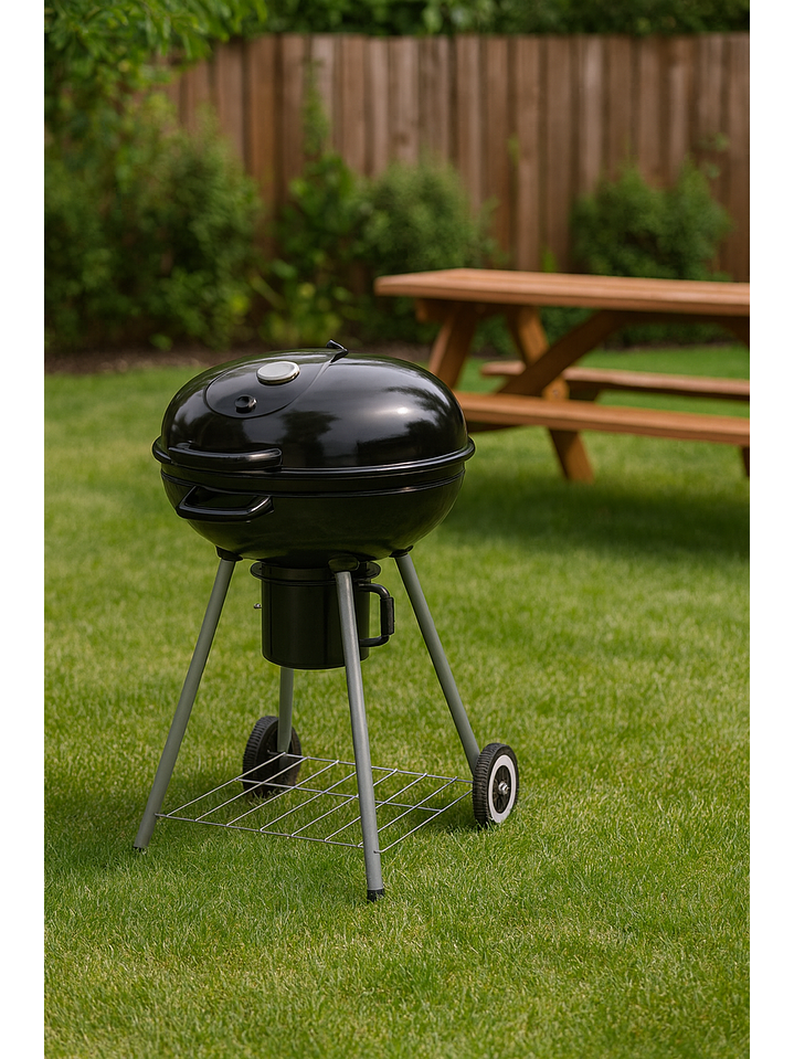 Parrilla A Carbon Modelo Algarrobo Redonda 1