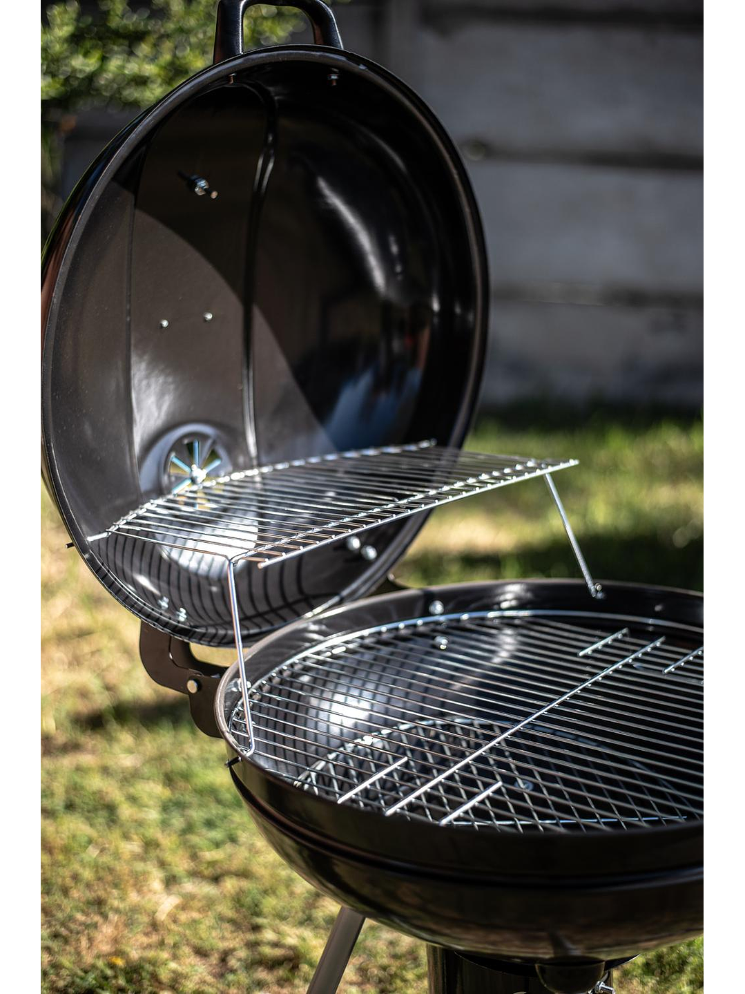 Parrilla A Carbon Modelo Algarrobo Redonda 3