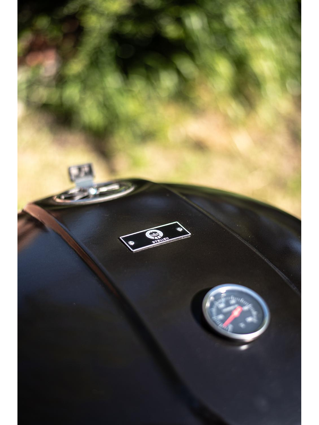 Parrilla A Carbon Modelo Algarrobo Redonda 4