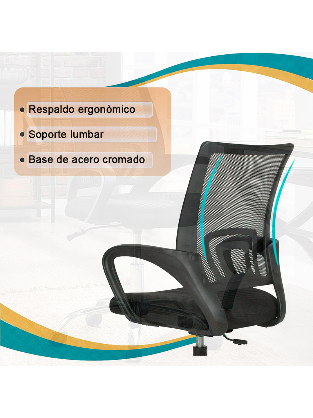 Silla De Oficina Dallas 9