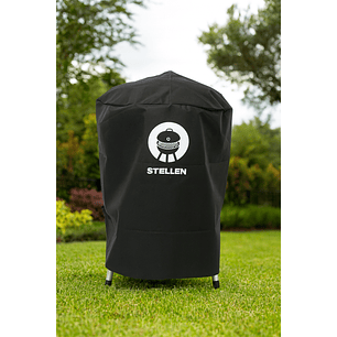 Cubre Parrilla Impermeable Funda Algarrobo Redonda