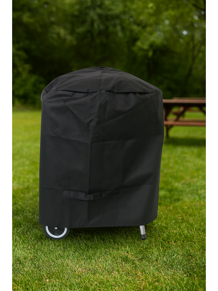 Cubre Parrilla Impermeable Funda Algarrobo Redonda 2