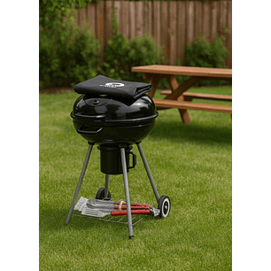 Combo de Parrilla Algarrobo + Funda + Accesorios de Regalo