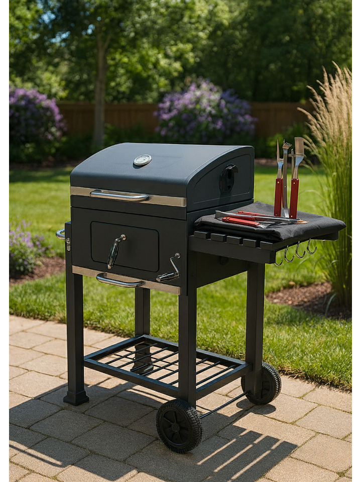 Combo de Parrilla Roble + Funda + Accesorios de Regalo 1