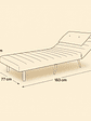 Sillon Sofa Cama Plegable Libano - Miniatura 7