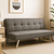 Futon Sofa Cama Grecia Gris