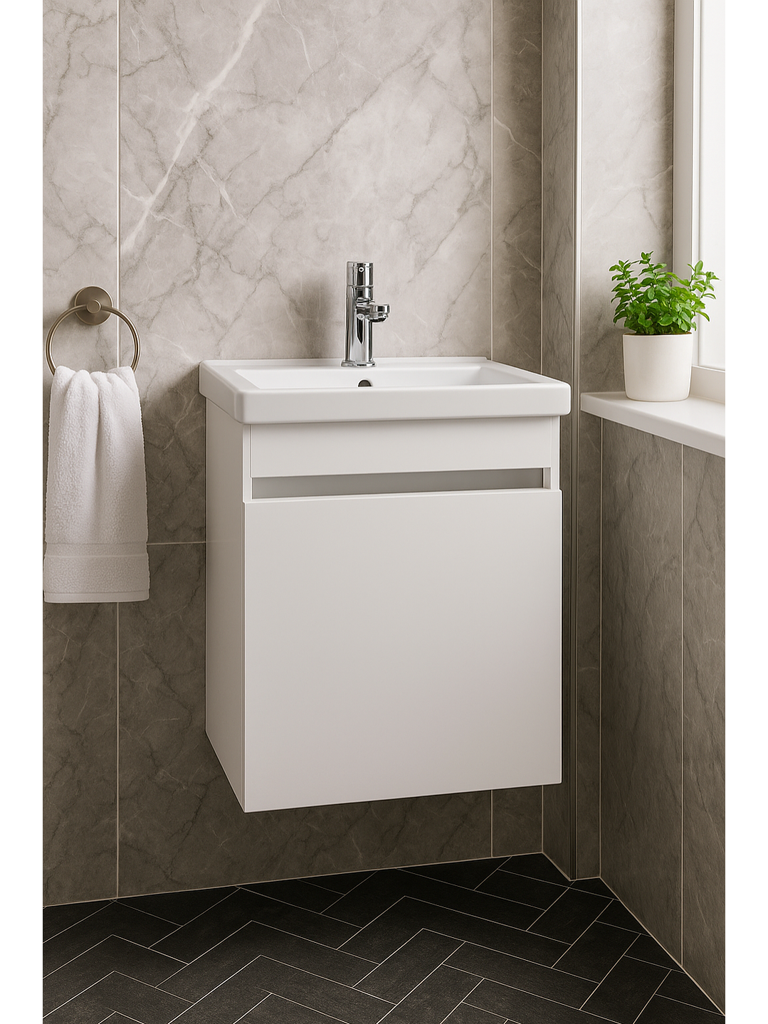 Vanitorio a Muro Vancouver 1