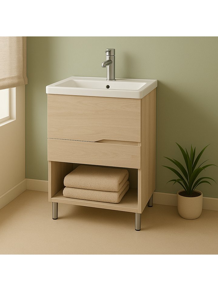 Vanitorio a Piso Alaska 1