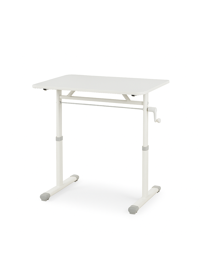 Escritorio con Altura Ajustable 100x60x63-86cm Funcional Tenerife Blanco 5