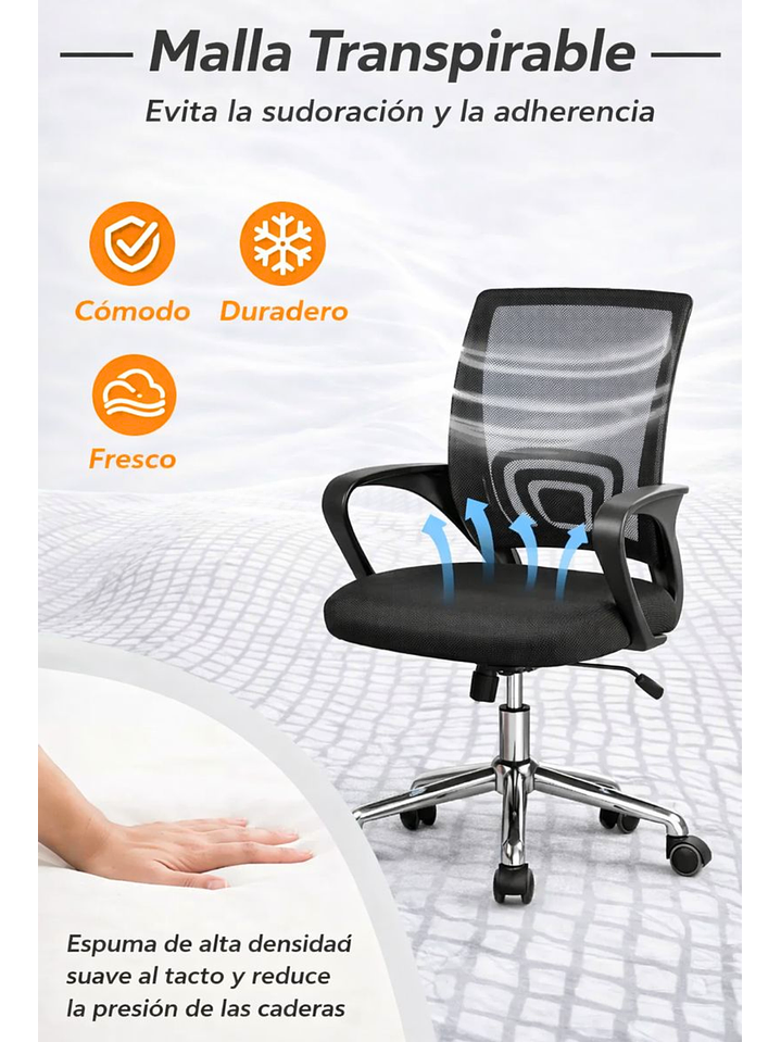 Silla De Oficina Dallas 6