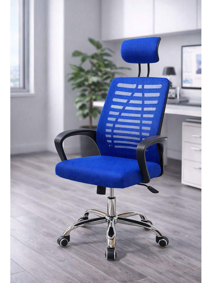 Silla Ejecutiva Milan Azul 1