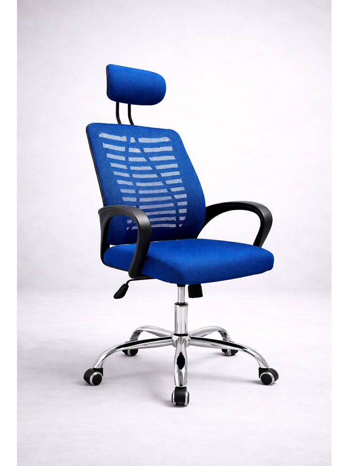 Silla Ejecutiva Milan Azul 5