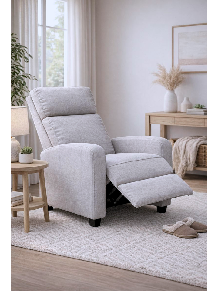 Sillon Reclinable Berger Holanda Gris 1