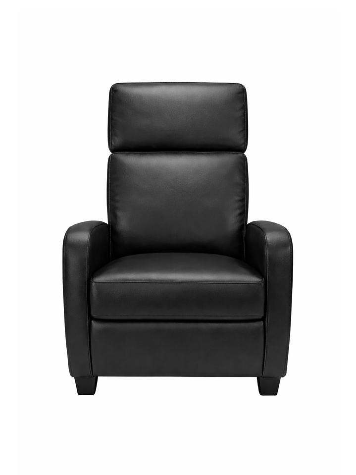 Sillon Reclinable Berger Holanda PU Negro 2