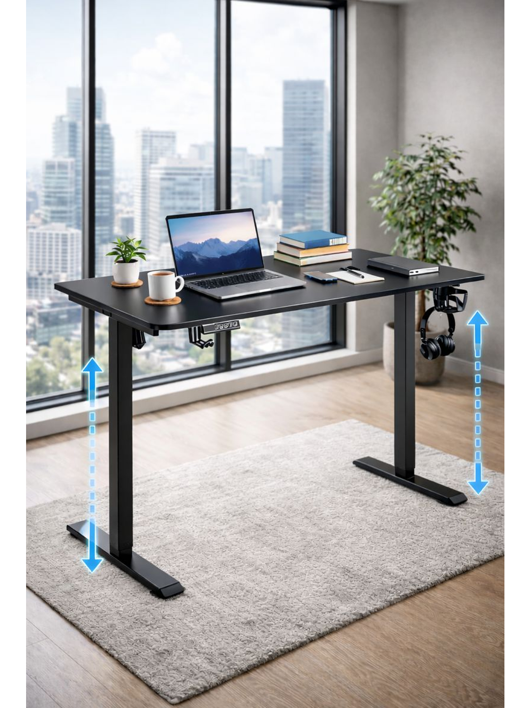 Escritorio Electrico Bavaro Negro 1