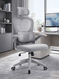 Silla Ergonomica de Oficina para Escritorio Boise Gris - Miniatura 1