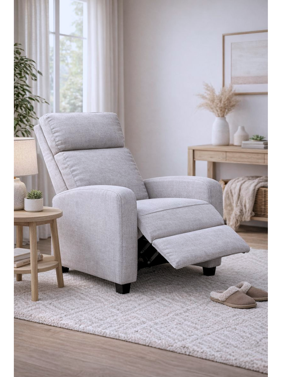 Sillon Reclinable Berger Holanda Gris 1
