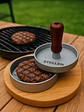 Prensa Para Hamburguesas Molde Antiadherente Parrilla Stelle - Miniatura 4