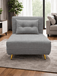 Sillon Sofa Cama Plegable Libano Gris - Miniatura 2