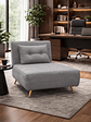Sillon Sofa Cama Plegable Libano Gris - Miniatura 3