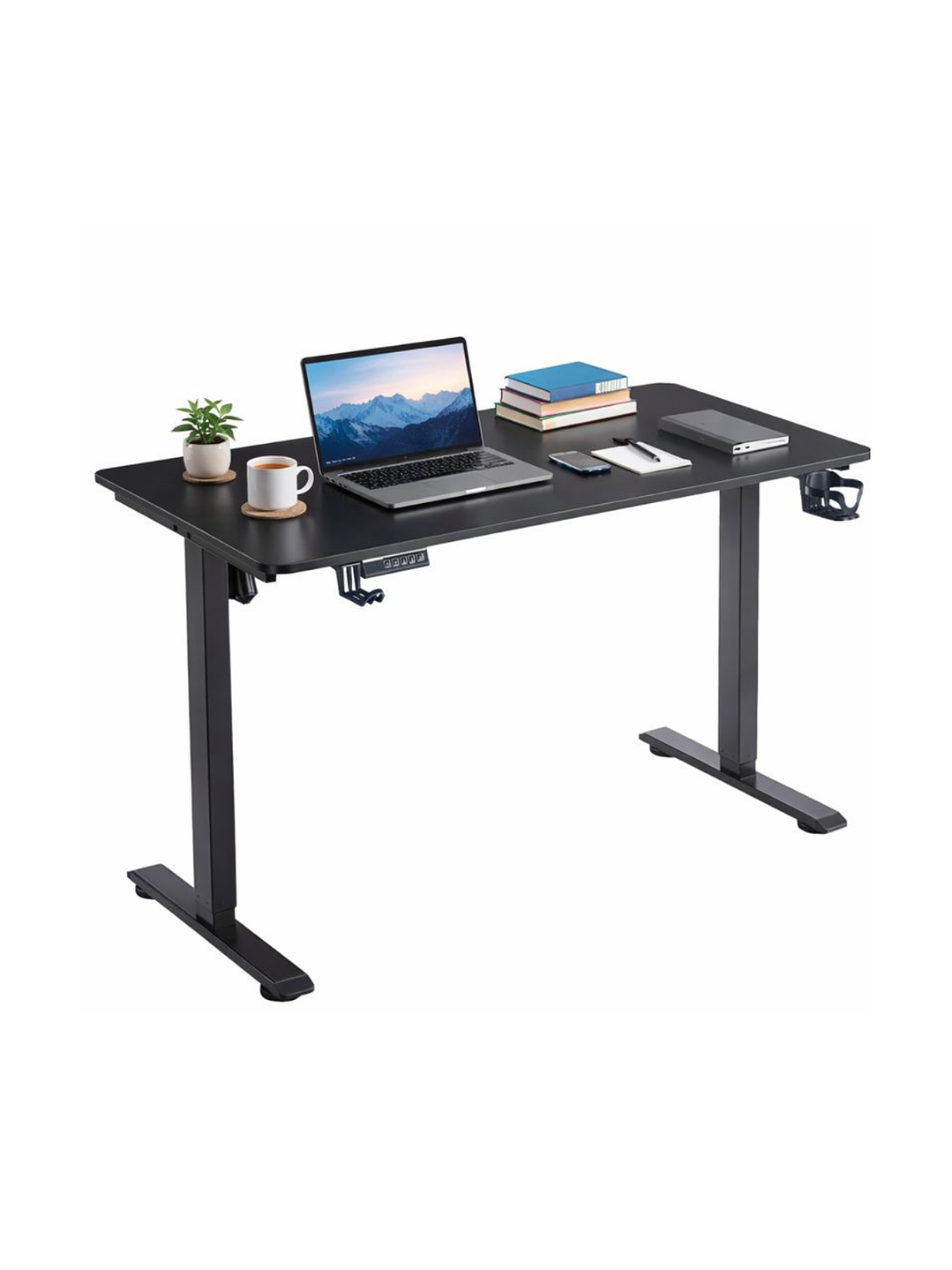 Escritorio Electrico Altura Regulable Bavaro Negro 3