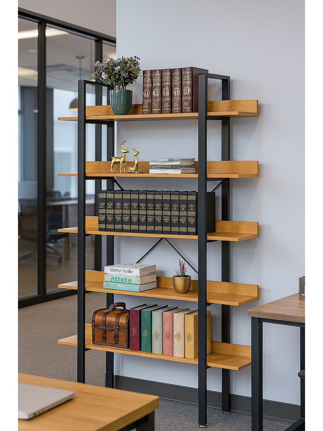 Repisa Biblioteca Stell Catar. 4