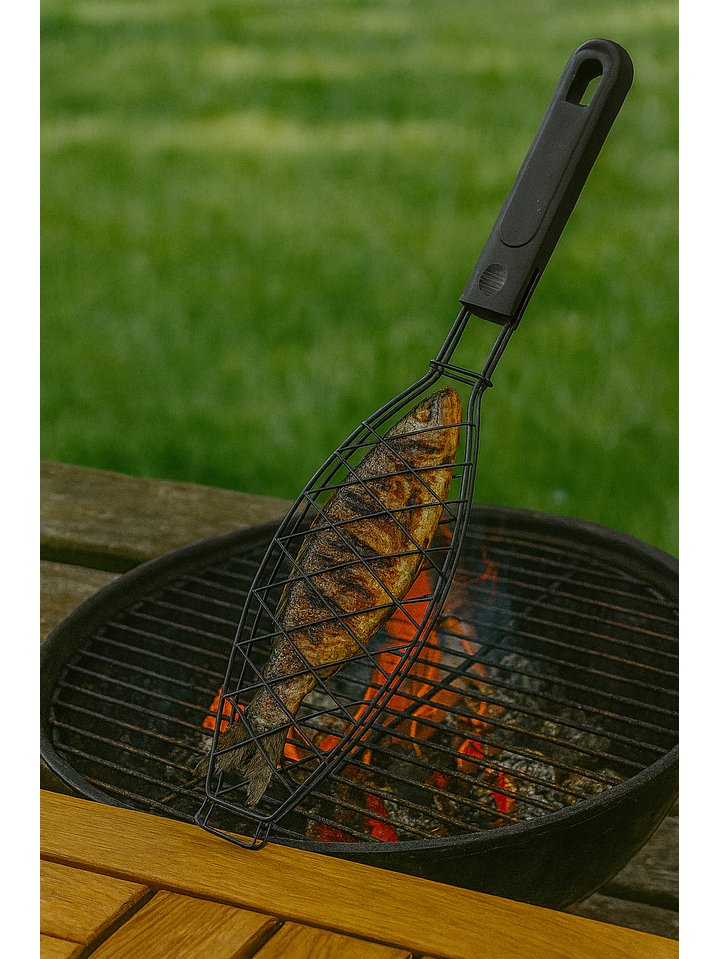 Grill Rejilla Antiadherente Para Asar Pescado Stellen 1