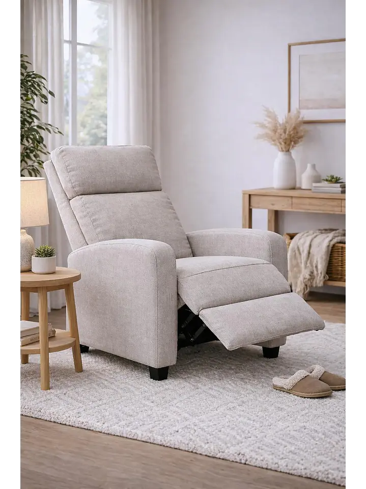 Sillon Reclinable Berger Holanda Greige 1