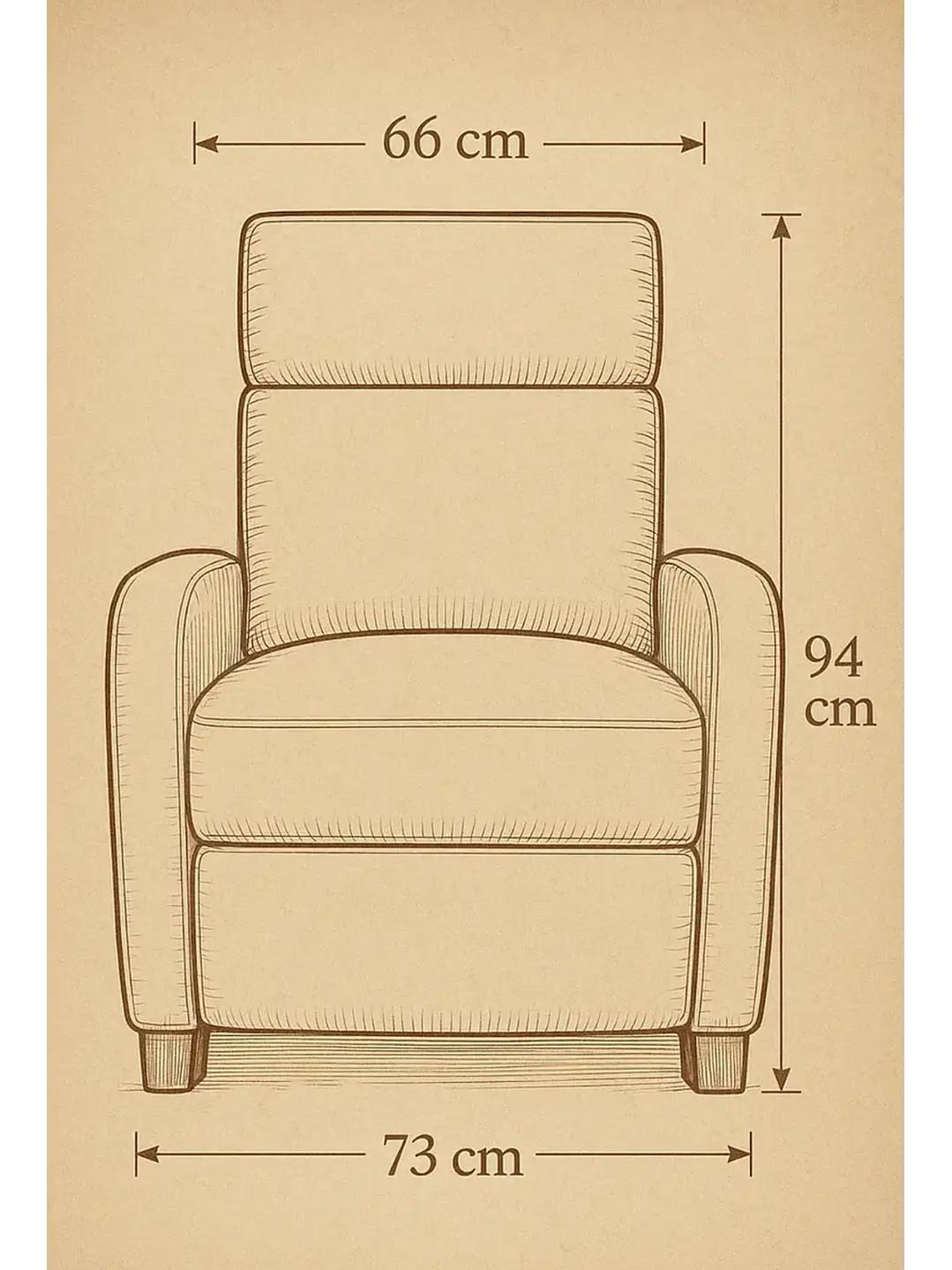 Sillon Reclinable Berger Holanda Greige 5