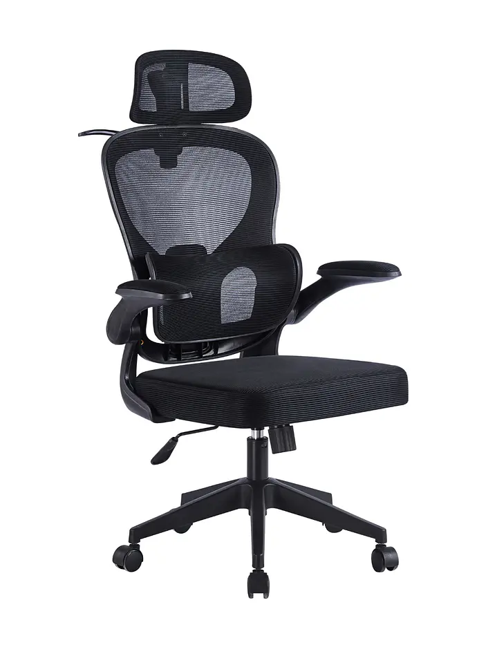 Silla Ergonomica de Oficina para Escritorio Boise Negra 3