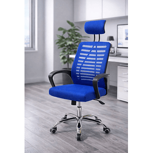 Silla Ejecutiva Milan Azul