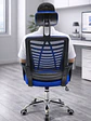 Silla Ejecutiva Milan Azul - Miniatura 2