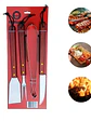 Set Parrillero De 4 Utensilios Para Barbarcoa - Miniatura 9