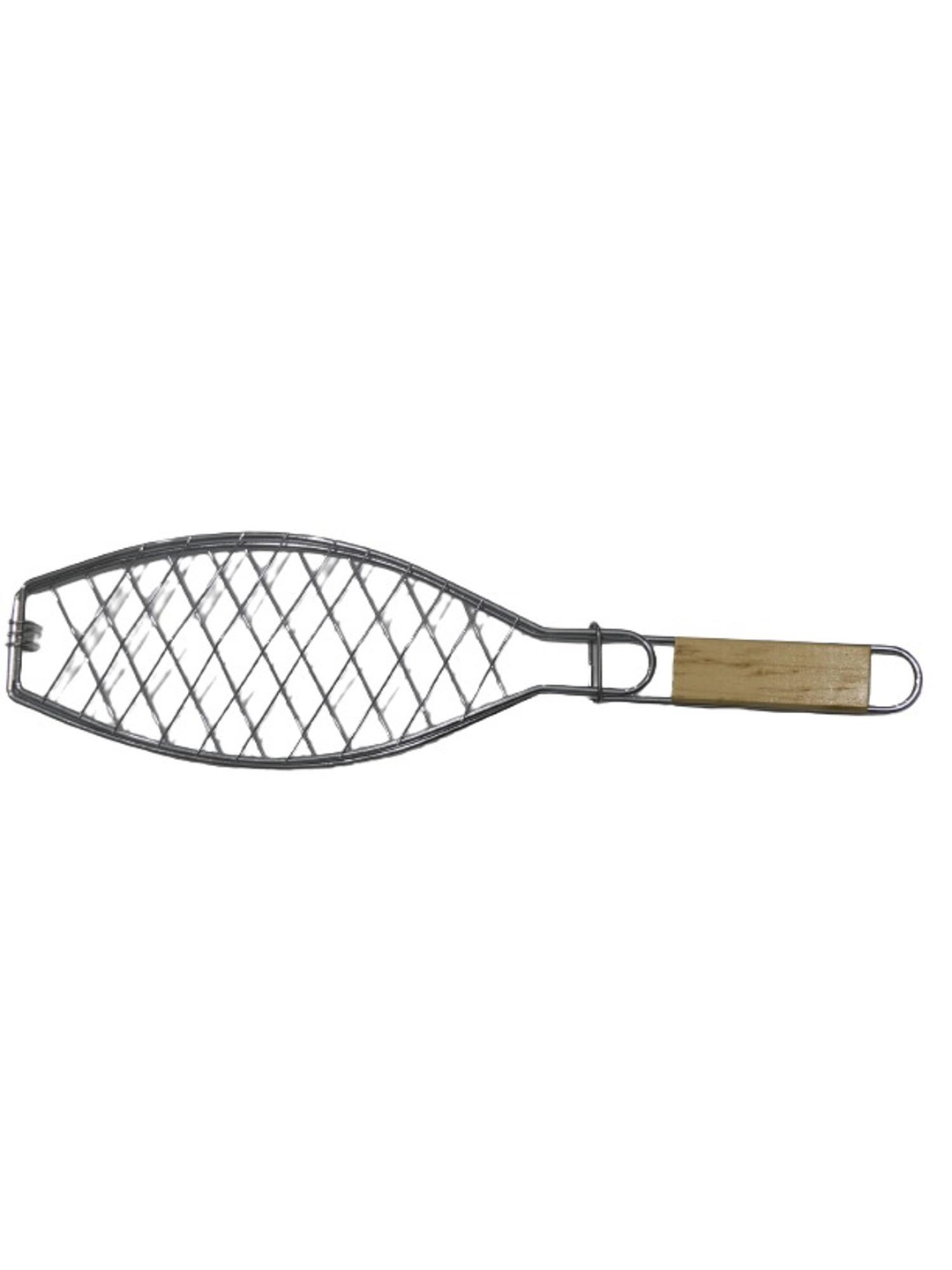 Rejilla Para Asar Vegetales Y Pescado Xl Madera 4