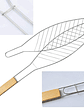 Rejilla Para Asar Vegetales Y Pescado Xl Madera - Miniatura 6
