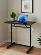 Escritorio con Altura Ajustable 100x60x63-86cm Funcional Tenerife Negro - Miniatura 1