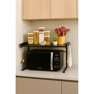 Estante Repisa De Cocina Microondas Extensible