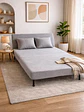 Sillon Doble Sofa Cama Plegable Beirut Gris - Miniatura 3