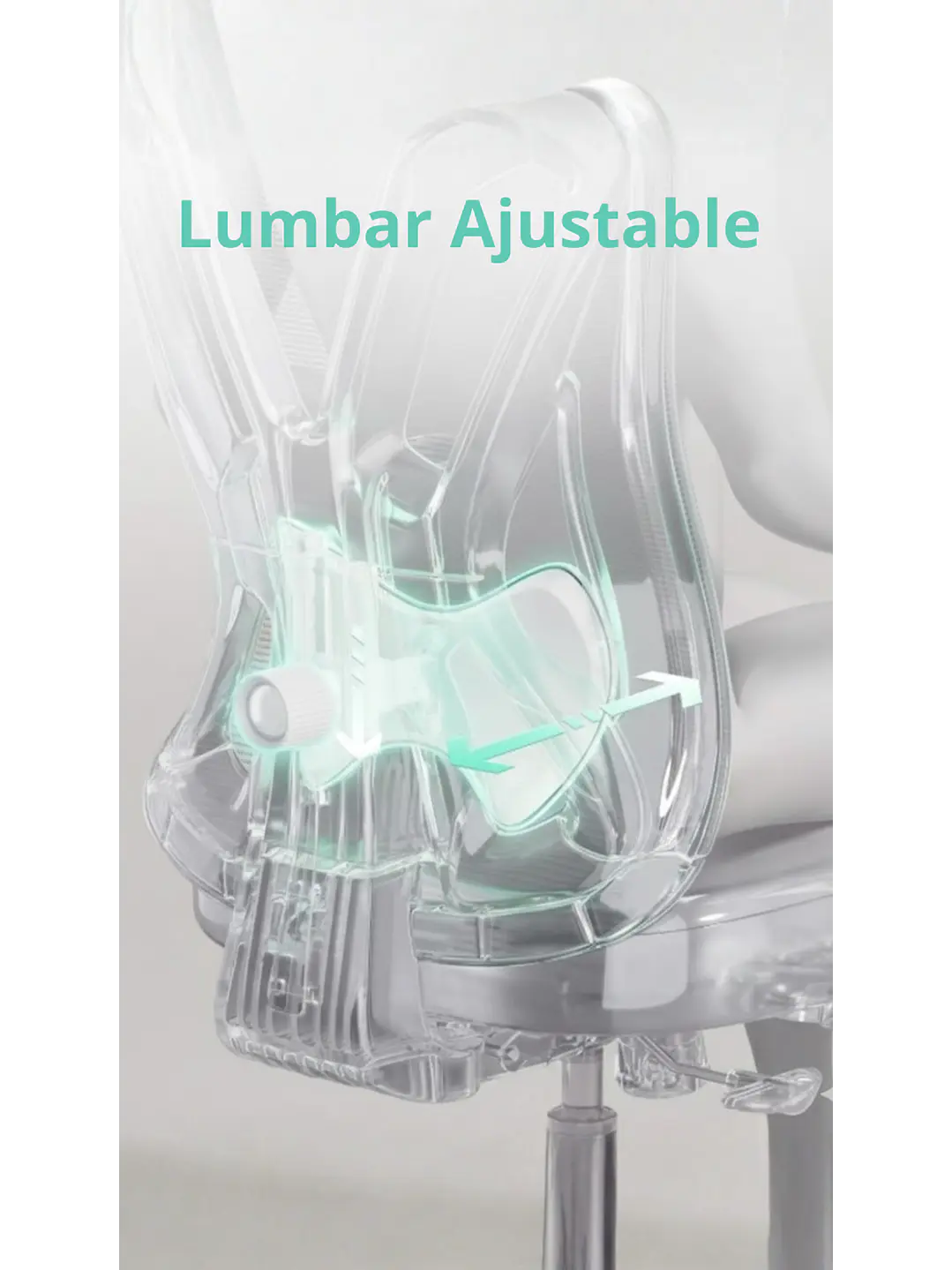 Silla de Escritorio - Oficina - Gamer Houston Gris 8