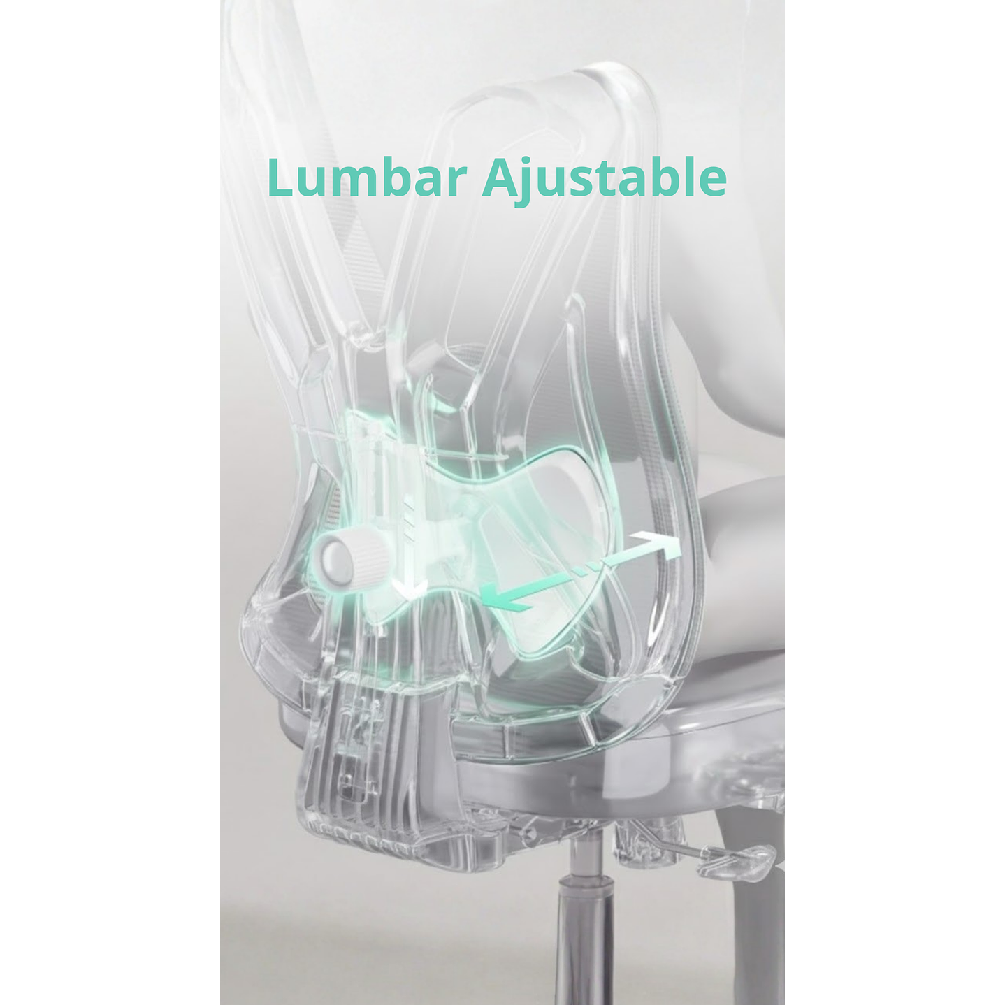 Silla de Escritorio - Oficina - Gamer Houston Gris 8