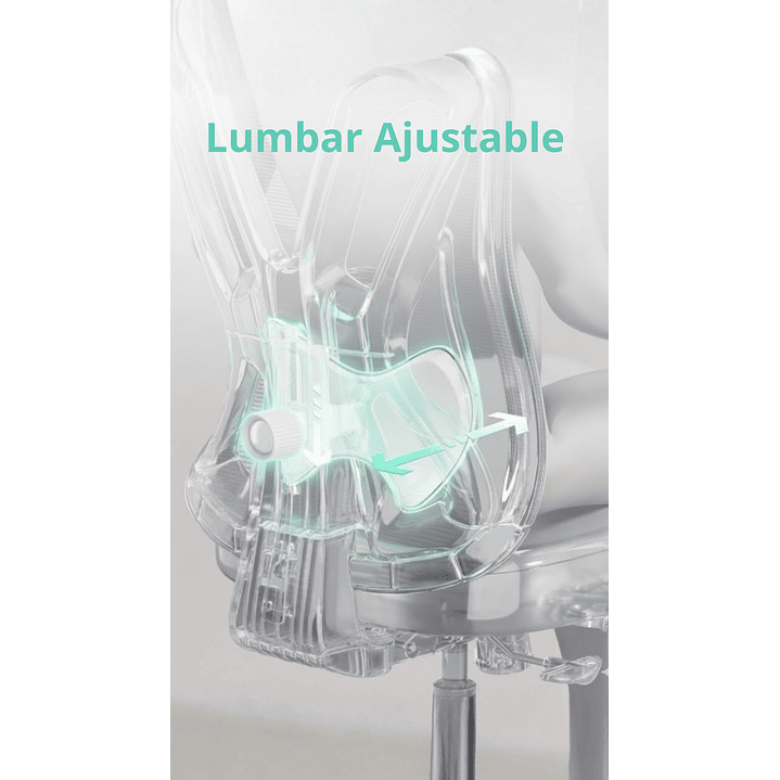 Silla de Escritorio - Oficina - Gamer Houston Gris 8