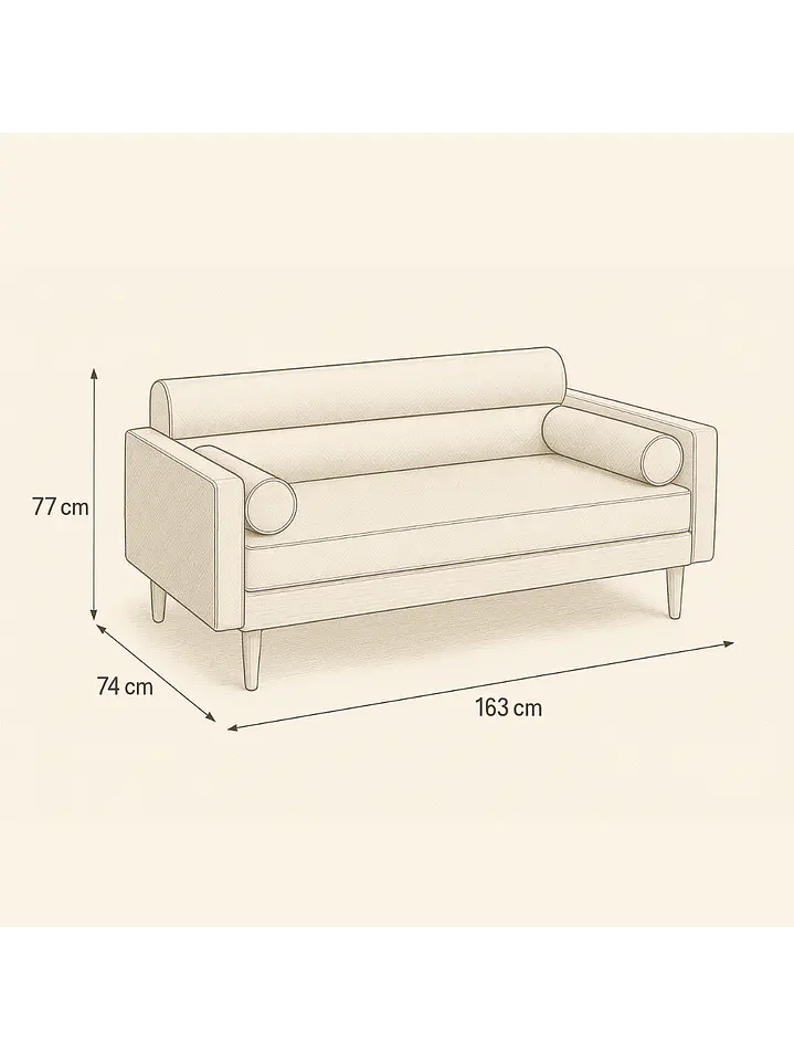 Sofa de Lino Amsterdam 6