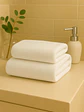Pack 2 Toallas Blancas Microfibra 070x130 - Miniatura 3