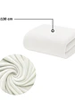 Pack 2 Toallas Blancas Microfibra 070x130 - Miniatura 4