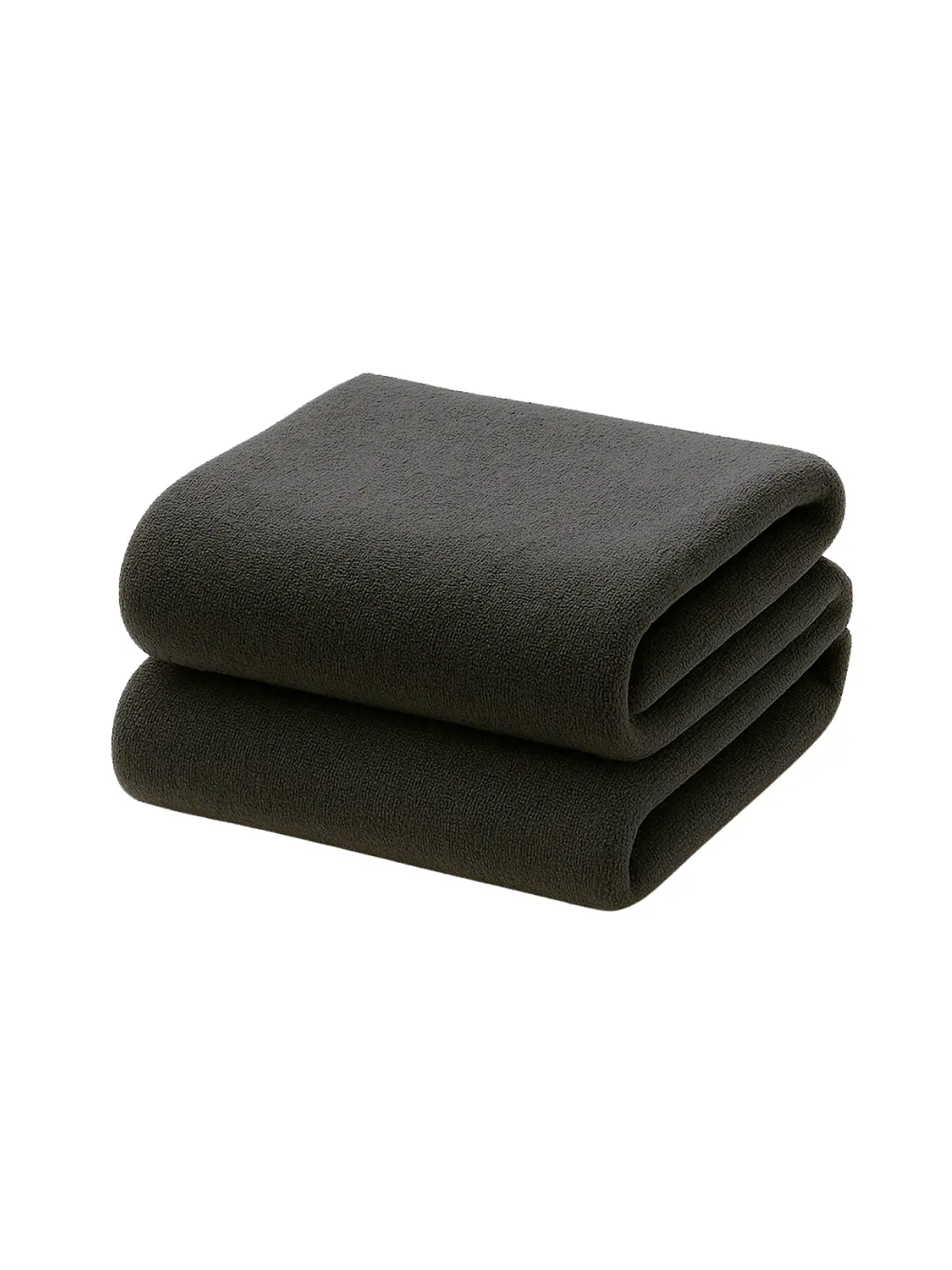 Pack 2 Toallas Negras Microfibra 070x130 5