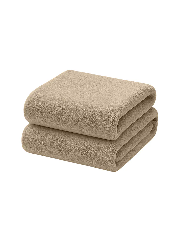 Pack 2 Toallas Taupe Microfibra 070x130 5
