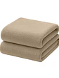 Pack 2 Toallas Taupe Microfibra 070x130 - Miniatura 5
