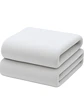 Pack 2 Toallas Gris Microfibra 070x130 - Miniatura 5